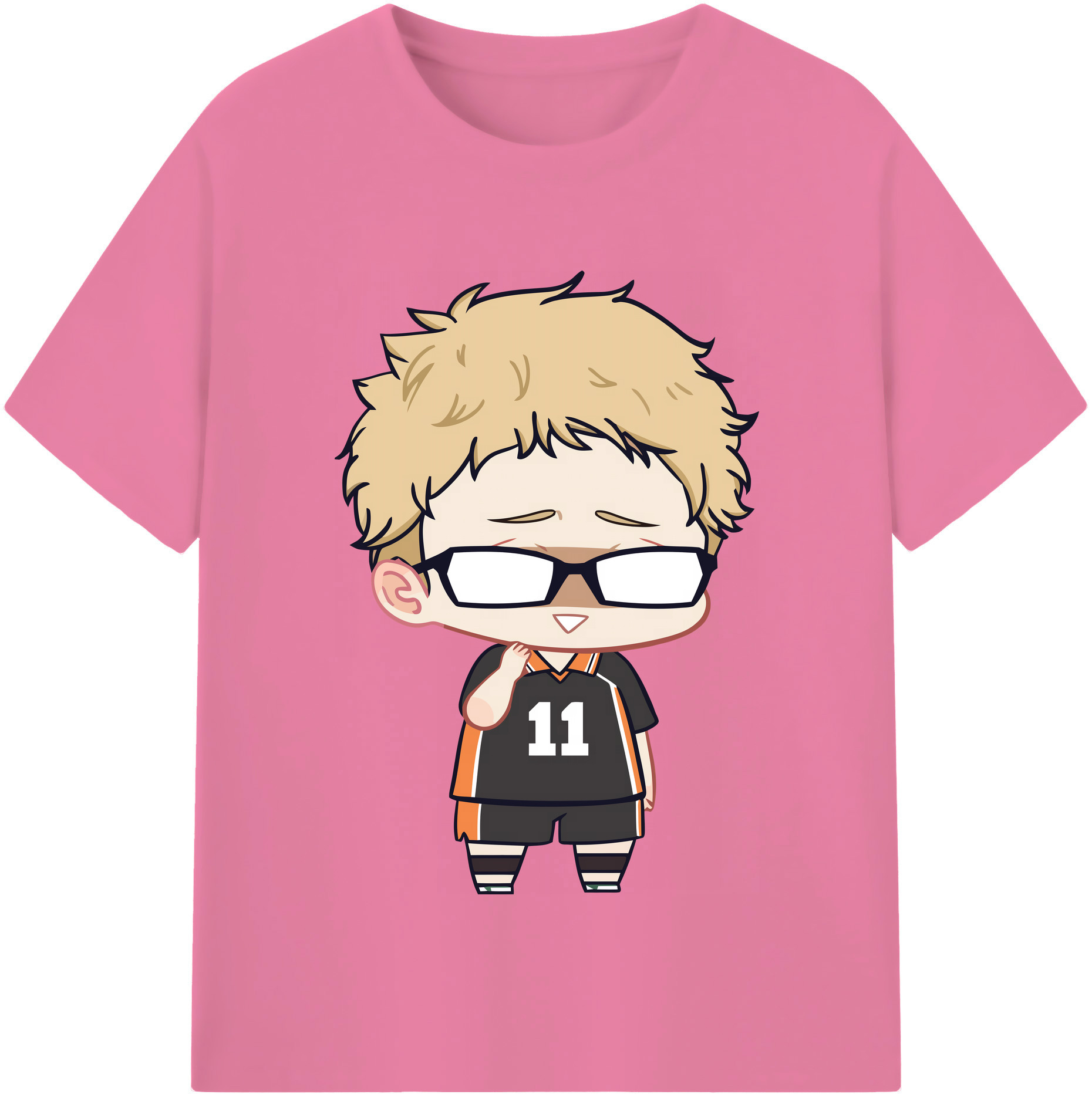 （画像用） ハイキュー!! Haikyu!! 綿100％半袖Tシャツ（フロントプリント）